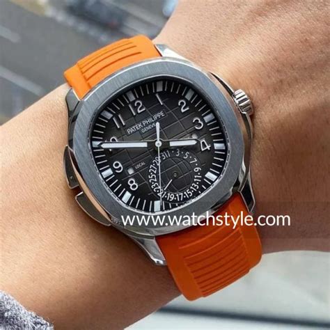 montre patek philippe bracelet caoutchouc|Tempomat PP Rubber II .